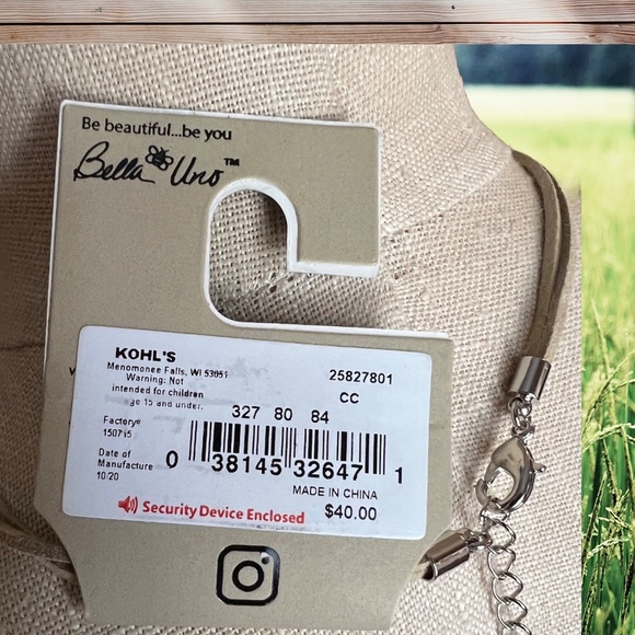 Two-Tone Ring Necklace - Picture 7 of 11